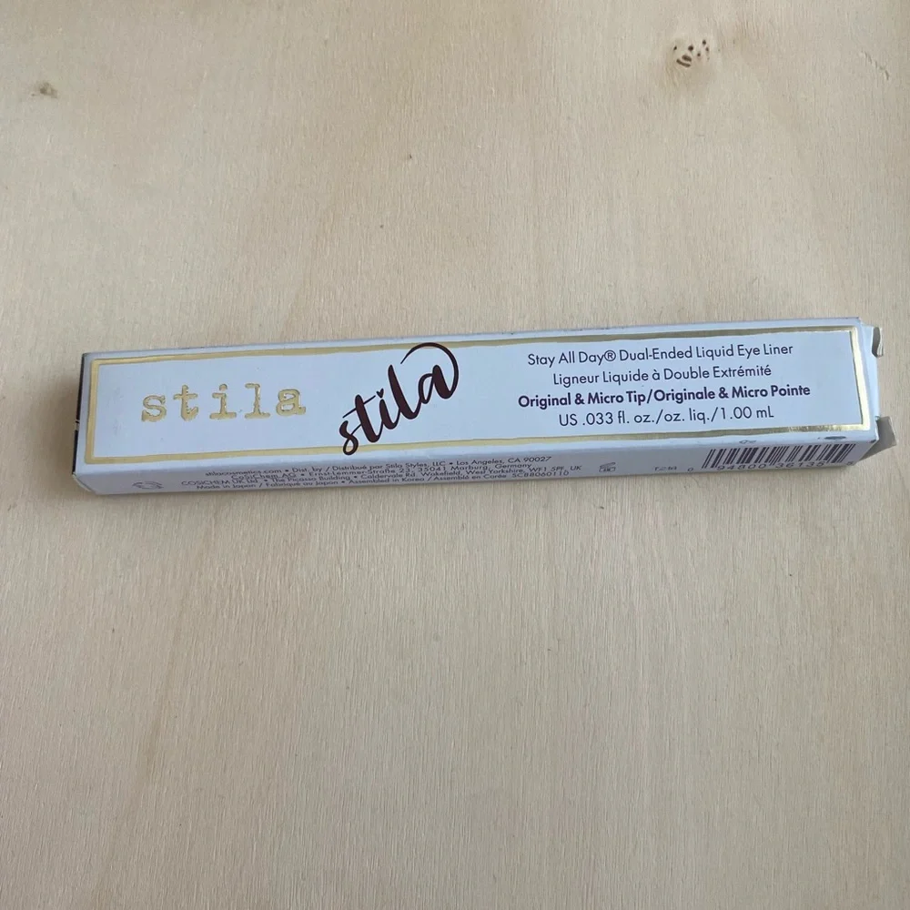 Stila Dual-Ended Liquid Eyeliner in Gold and Black